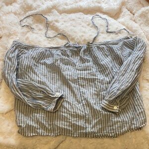 Lucky brand striped strappy top